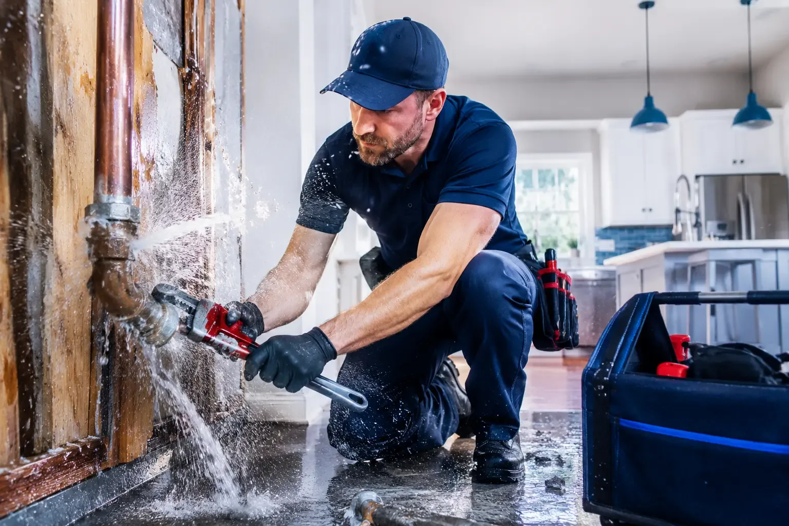 Local emergency pipe repair professionals in Washington Navy Yard, DC